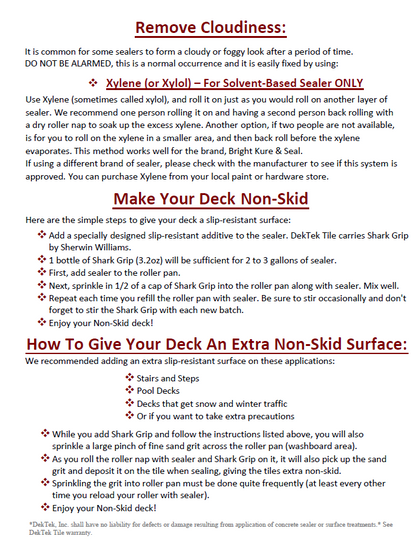 Sealer